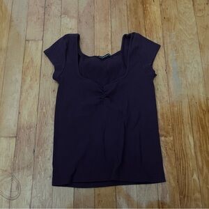 brandy mabel top purple